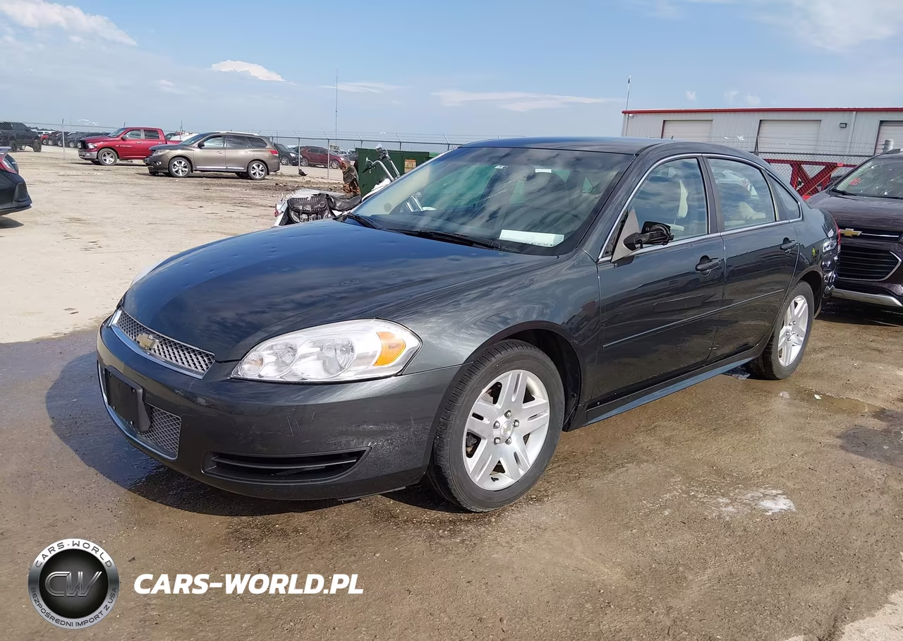 2012 Chevrolet Impala Lt VIN:2G1WG5E31C1315185 - 2