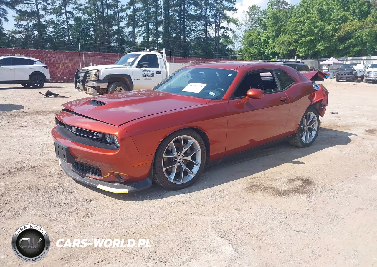 2021 Dodge Challenger Gt VIN:2C3CDZJG9MH660349 - 2