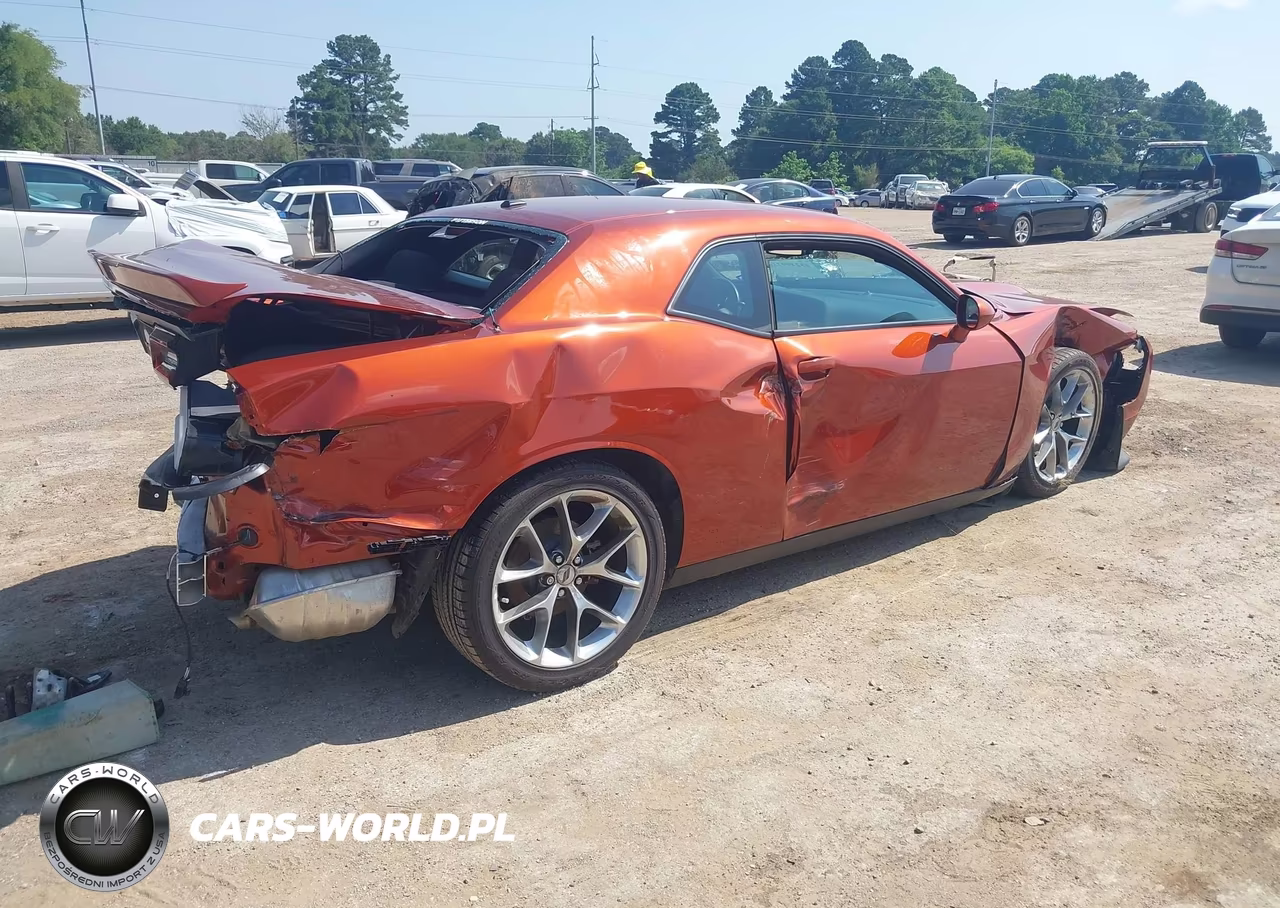 2021 Dodge Challenger Gt VIN:2C3CDZJG9MH660349 - 4