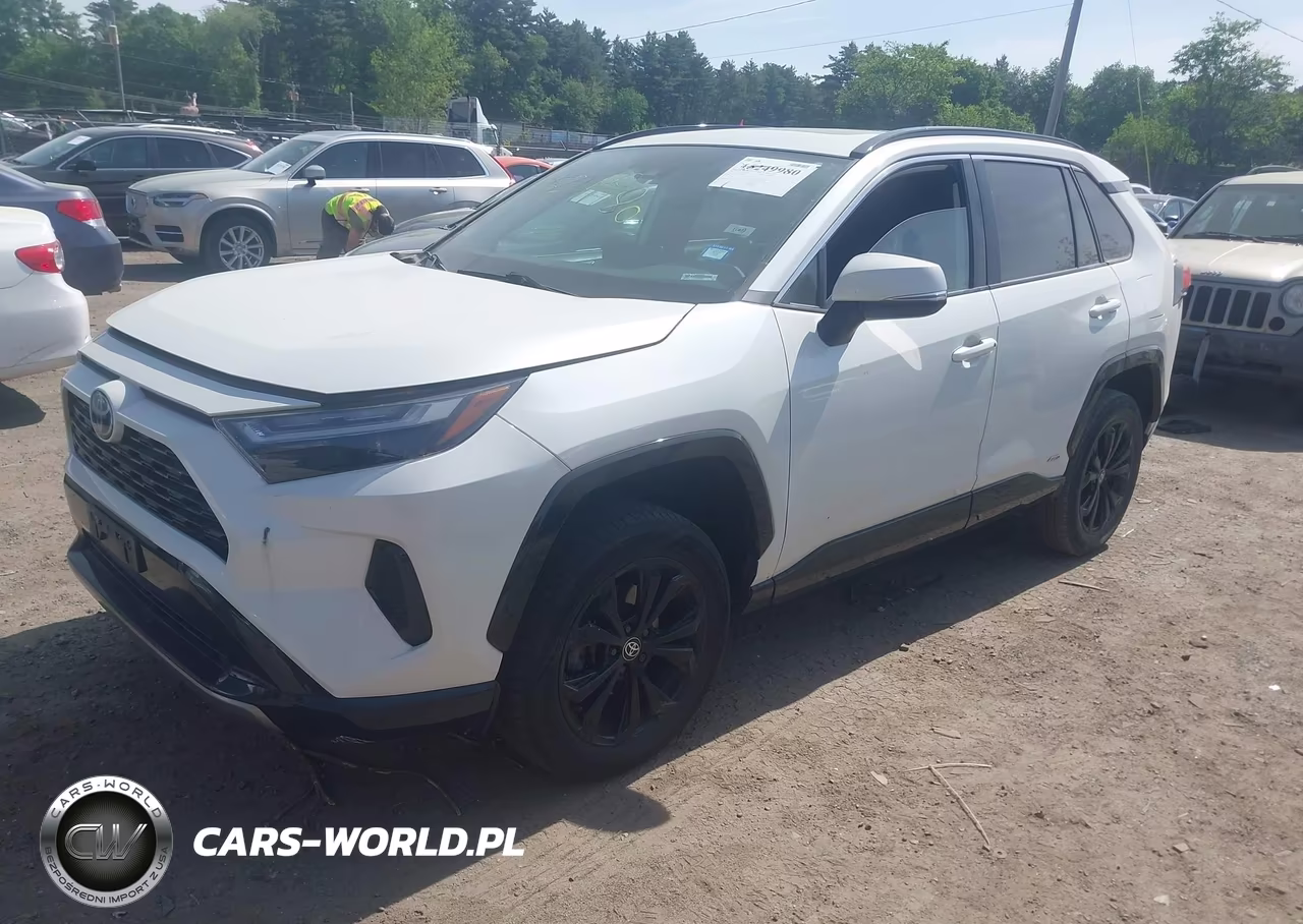 2022 Toyota Rav4 Hybrid Se VIN:4T3T6RFV4NU100172 - 2