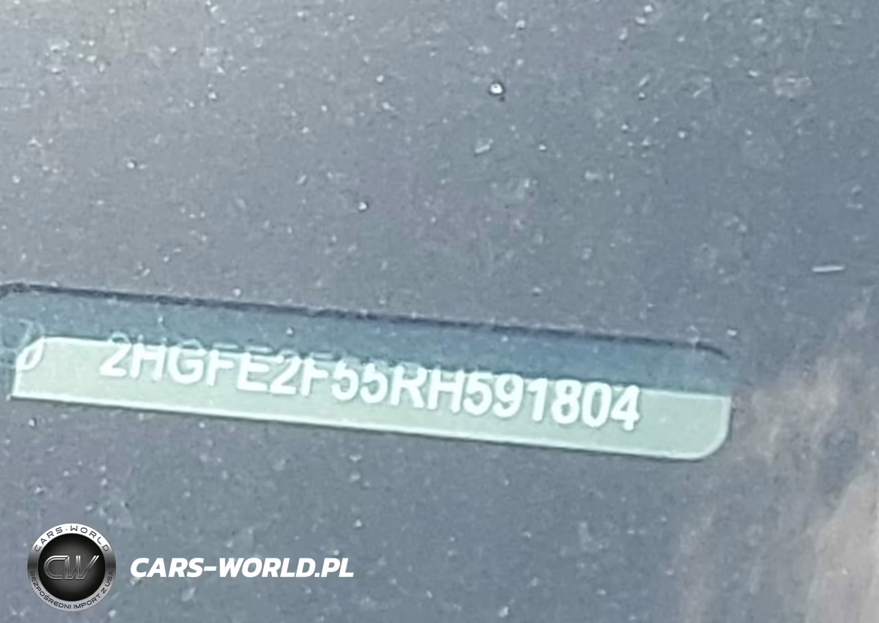 2024 Honda Civic Sport VIN:2HGFE2F55RH591804 - 17