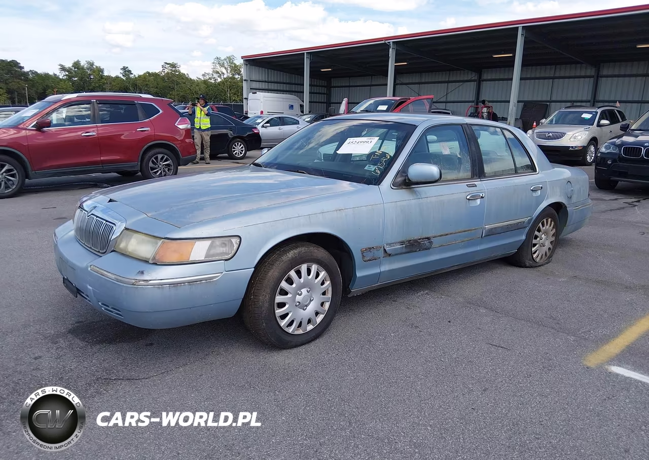 1999 Mercury Grand Marquis Gs VIN:2MEFM74WXXX675466 - 2