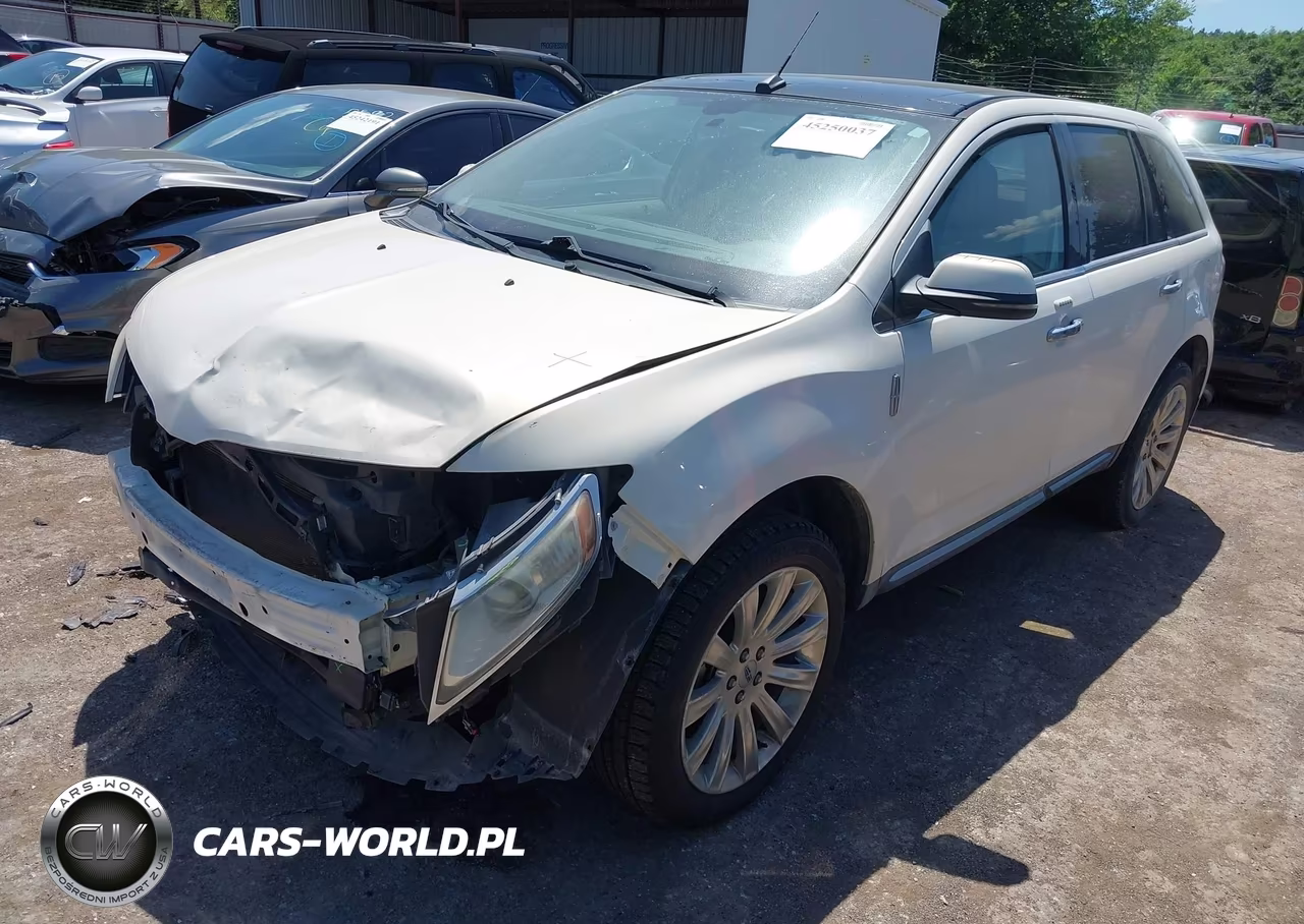 2012 Lincoln Mkx VIN:2LMDJ6JK8CBL06884 - 2