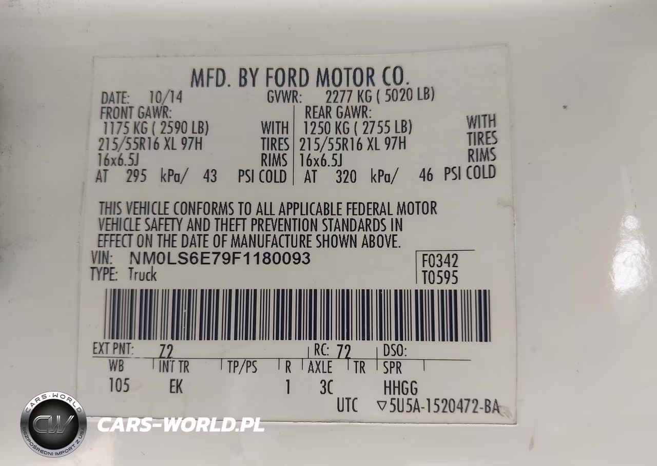 2015 Ford Transit Connect Xl VIN:NM0LS6E79F1180093 - 9