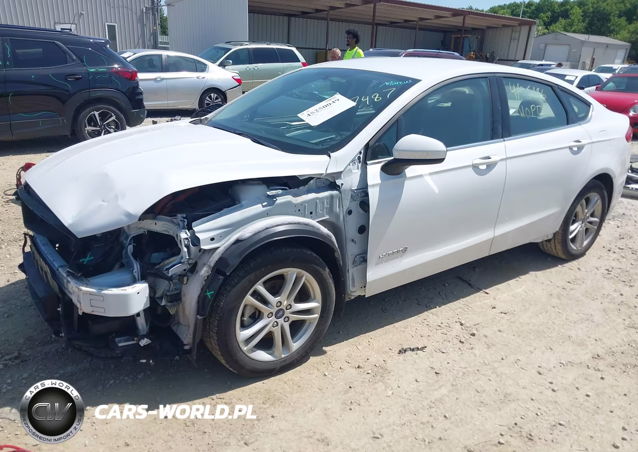 2018 Ford Fusion Hybrid Se VIN:3FA6P0LU9JR227487 - 2