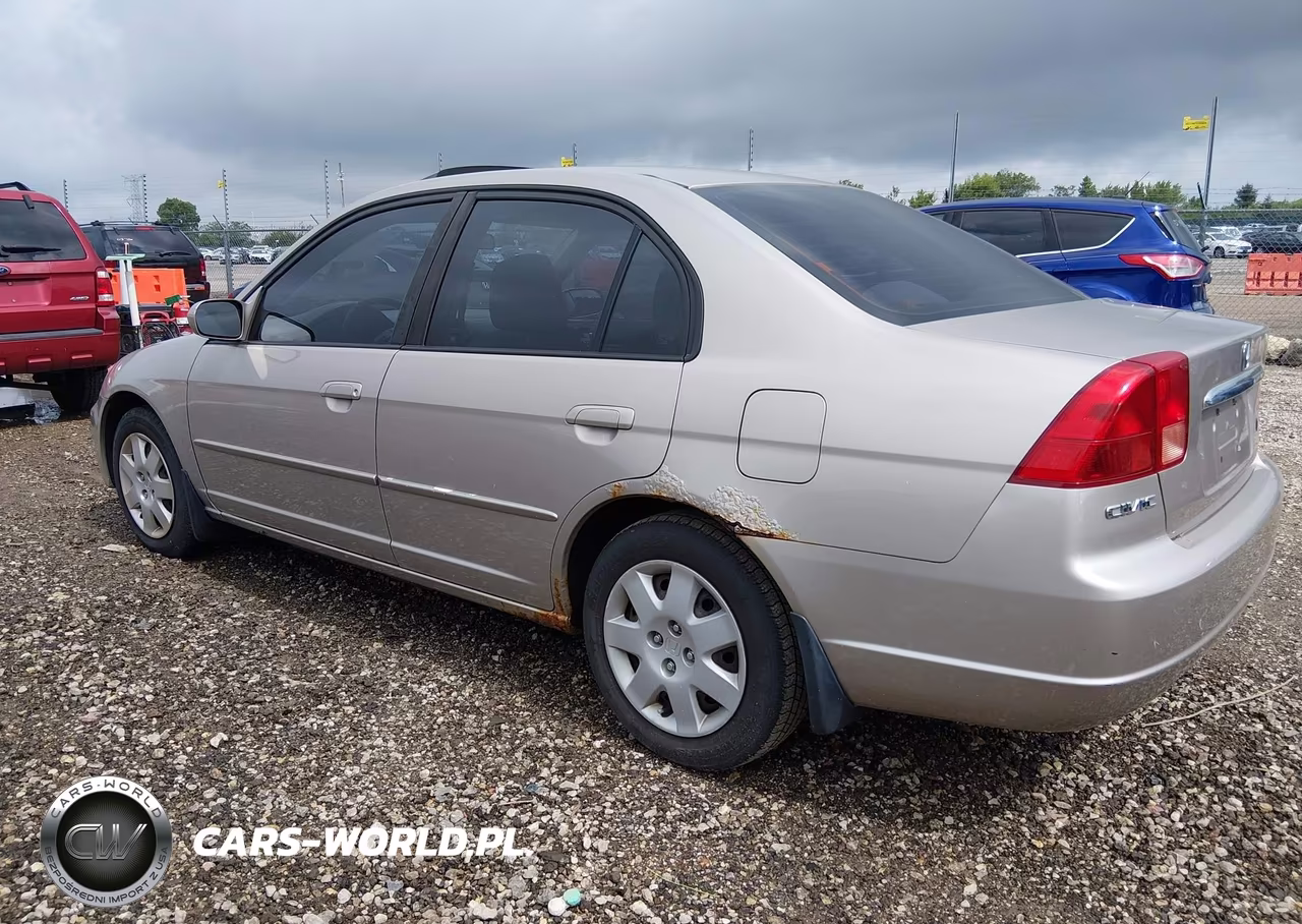 2002 Honda Civic Ex VIN:1HGES26752L068555 - 3