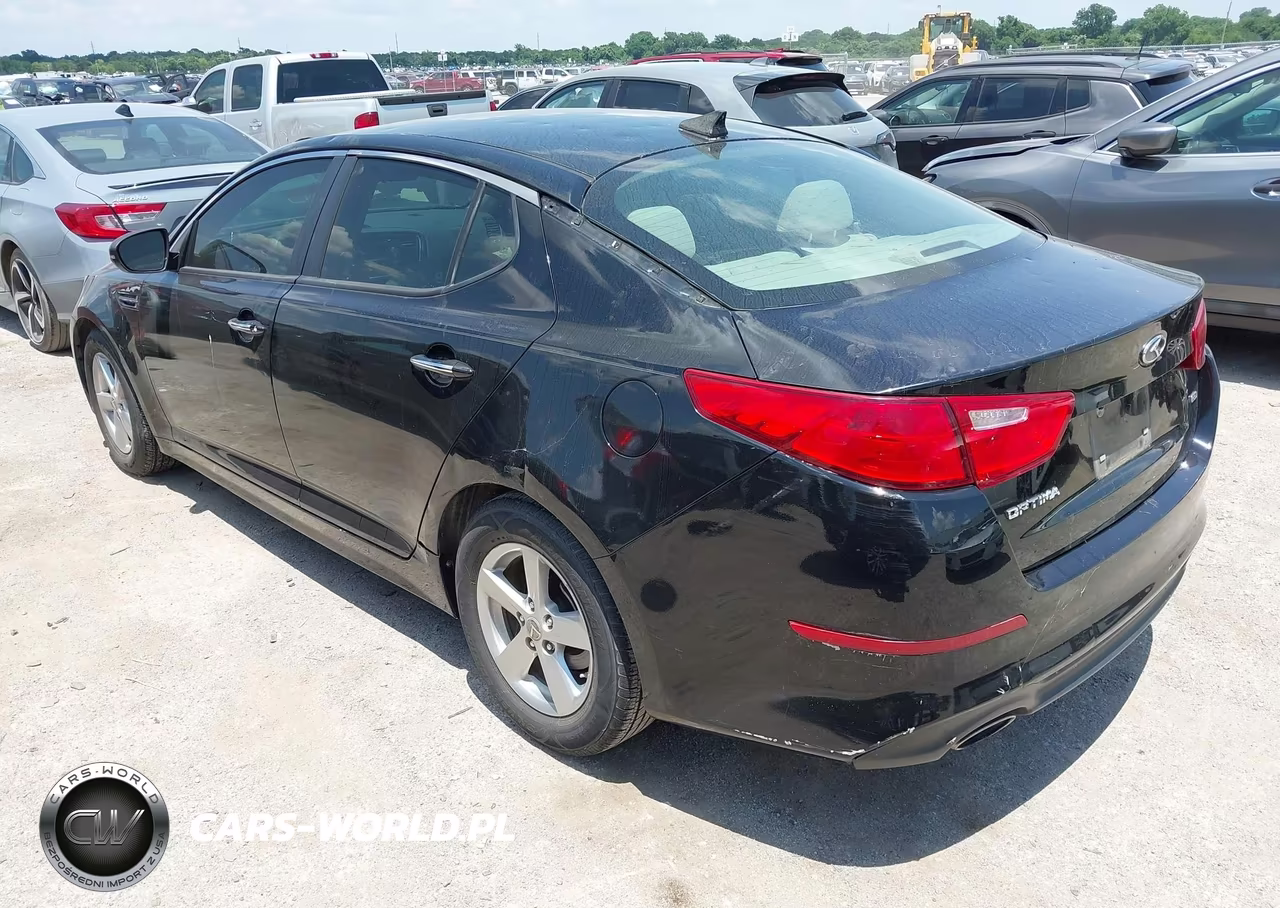 2014 Kia Optima Lx VIN:5XXGM4A74EG346810 - 3