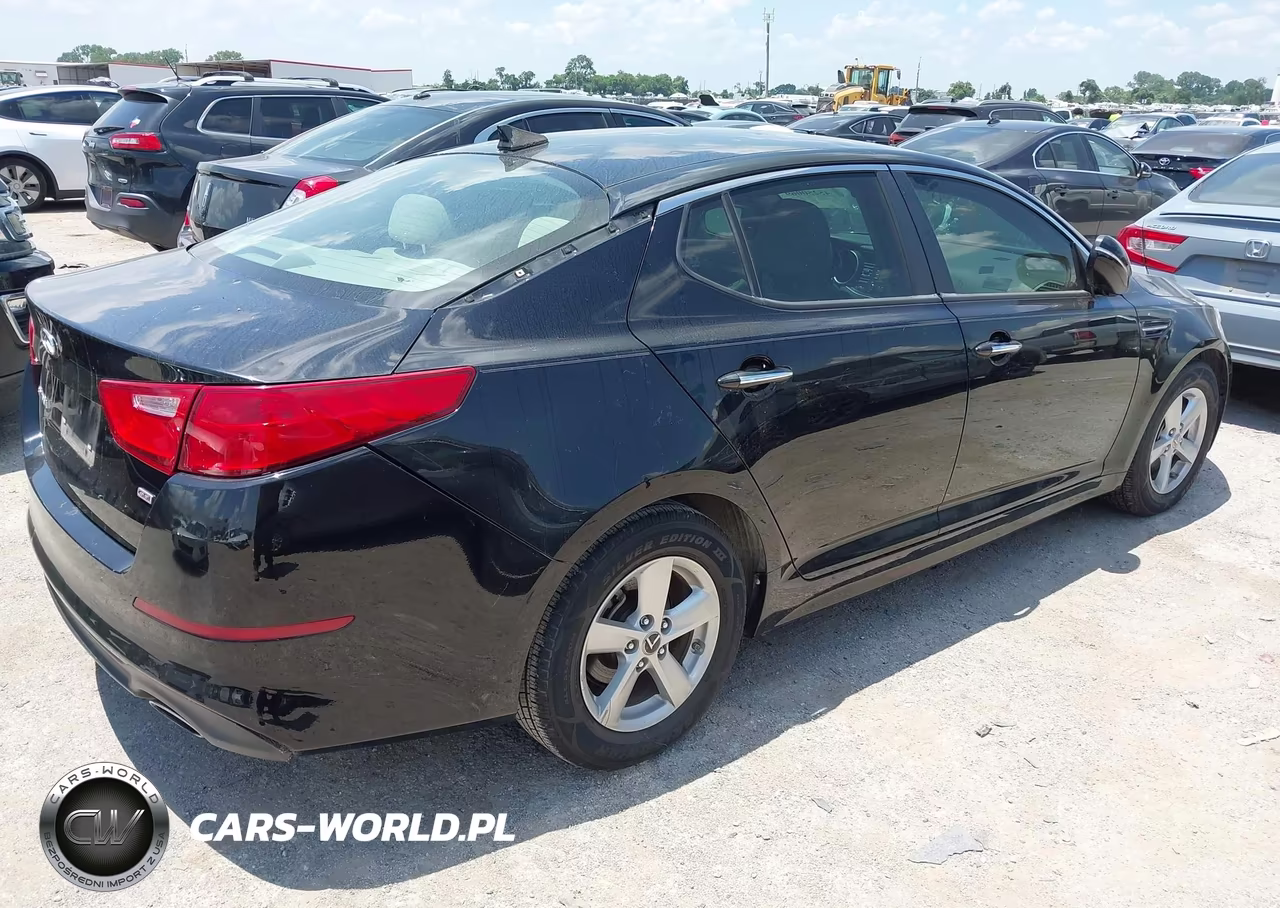 2014 Kia Optima Lx VIN:5XXGM4A74EG346810 - 4