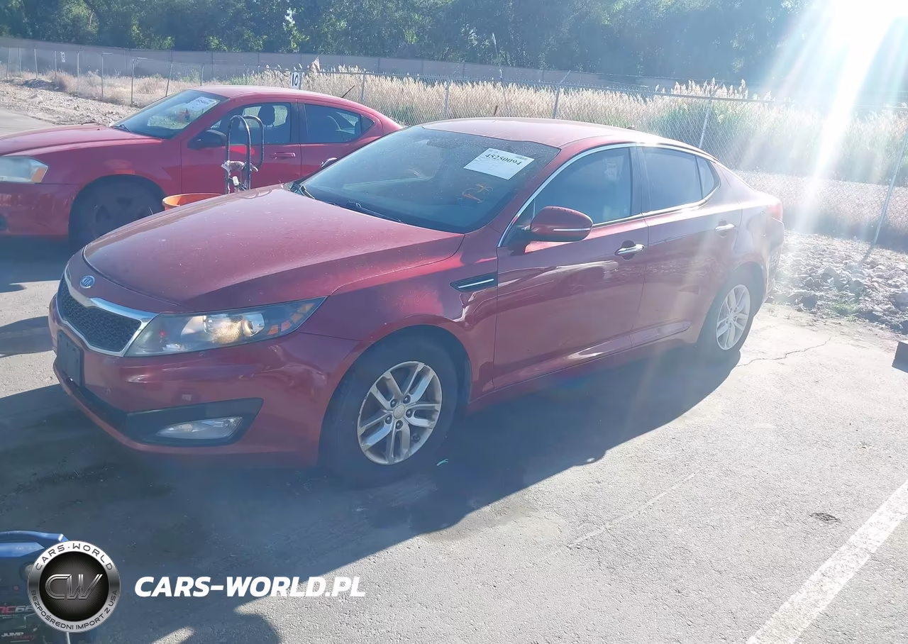 2012 Kia Optima Lx VIN:5XXGM4A7XCG075099 - 2