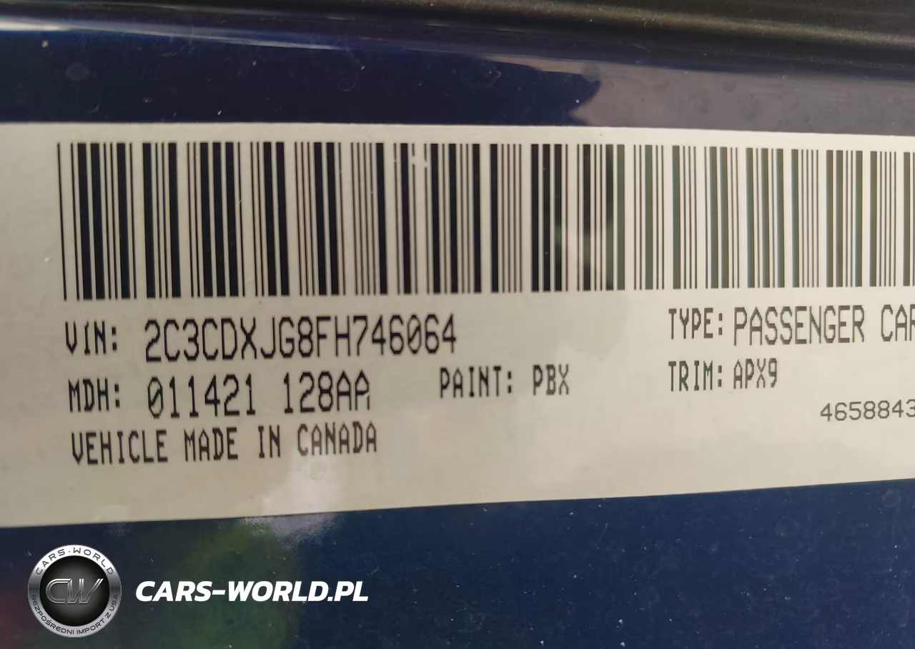 2015 Dodge Charger Sxt VIN:2C3CDXJG8FH746064 - 9