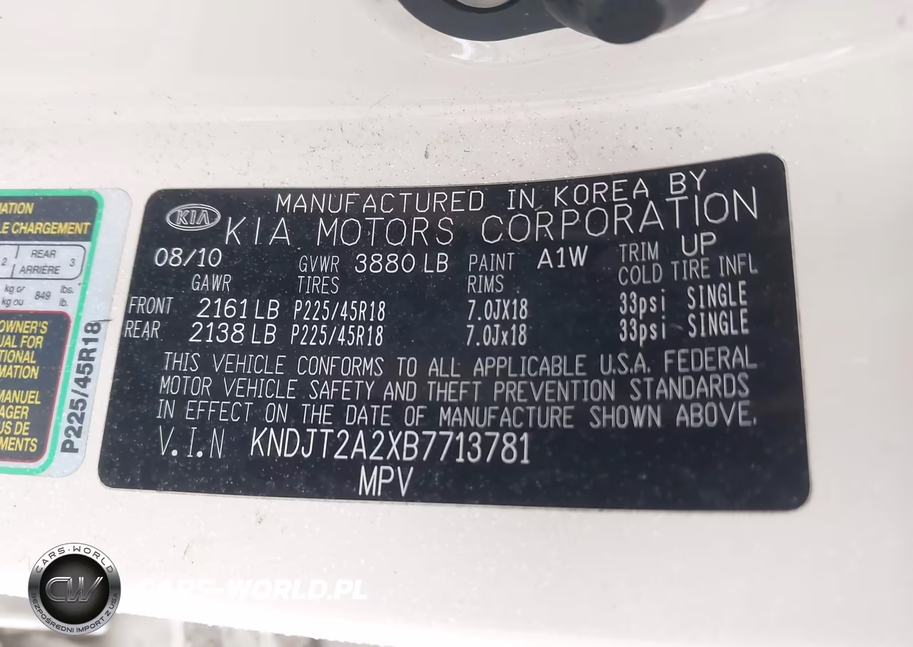 2011 Kia Soul ! VIN:KNDJT2A2XB7713781 - 9