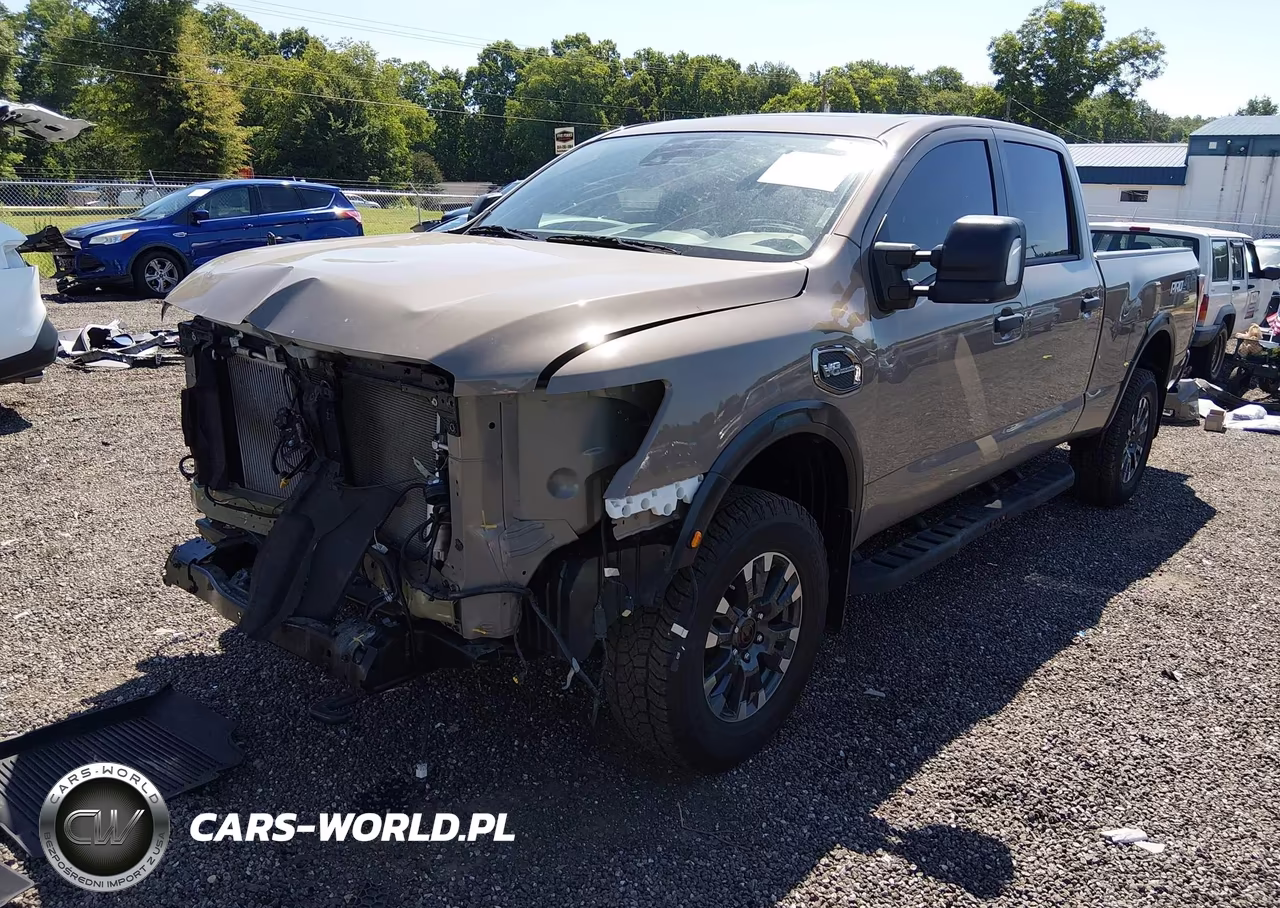 2024 Nissan Titan Xd Pro-4X 4X4 VIN:1N6AA1FB3RN117813 - 2
