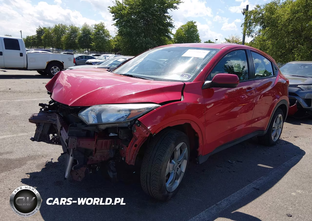 2018 Honda Hr-V Lx VIN:3CZRU6H30JG703599 - 2