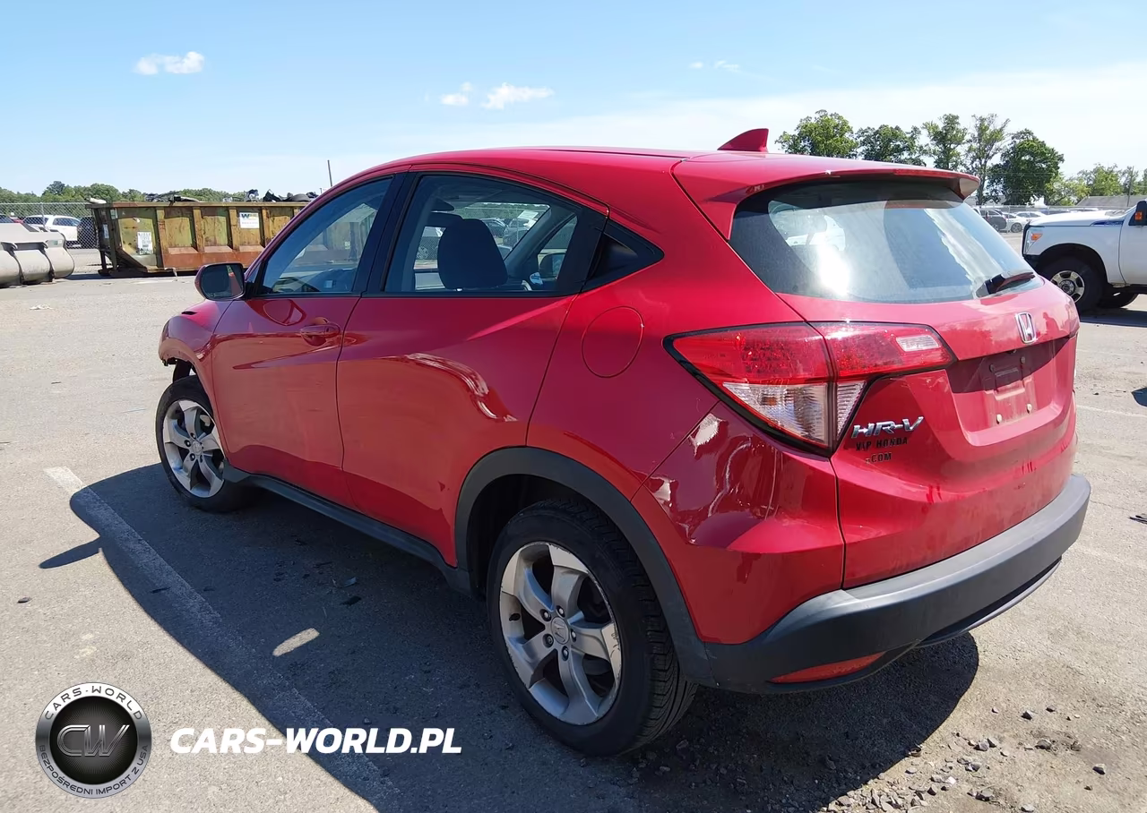2018 Honda Hr-V Lx VIN:3CZRU6H30JG703599 - 3