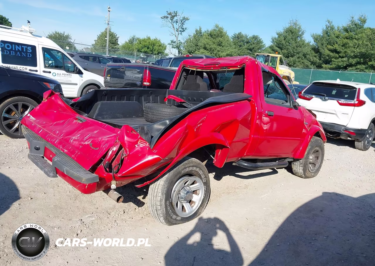 2004 Ford Ranger Edge-Xl-Xlt VIN:1FTYR10U94PB28784 - 4