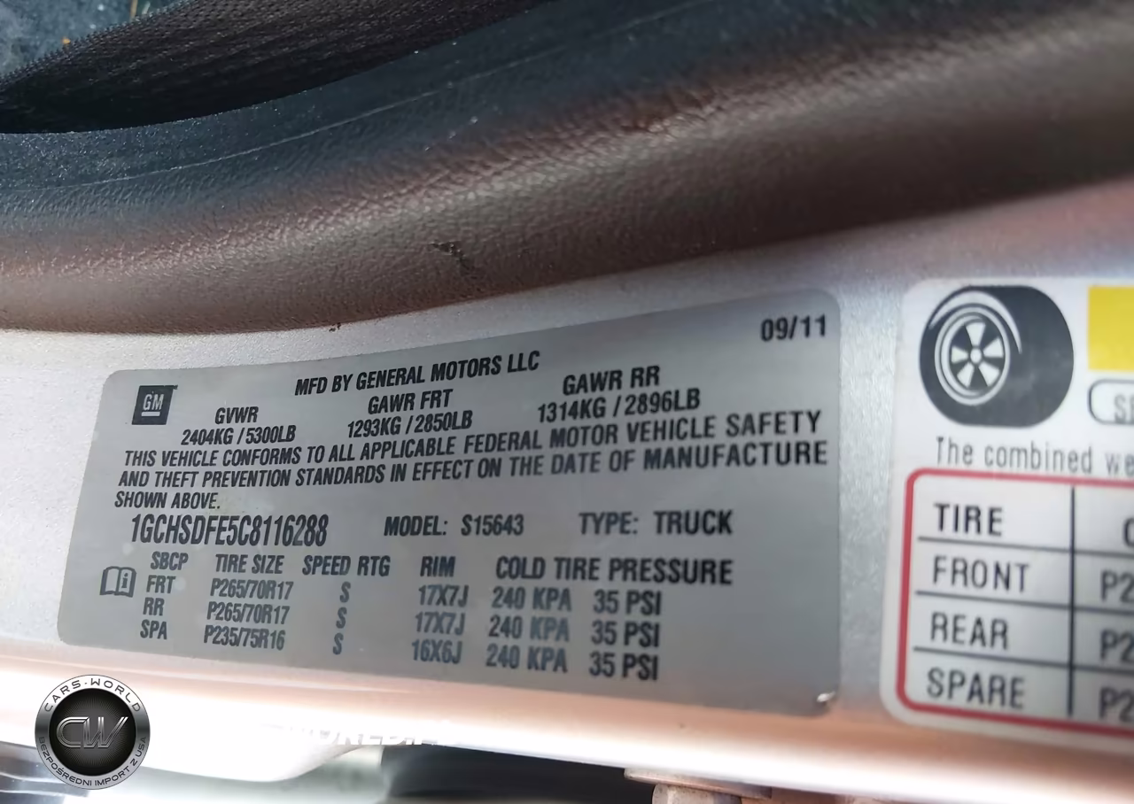 2012 Chevrolet Colorado 2Lt VIN:1GCHSDFE5C8116288 - 9