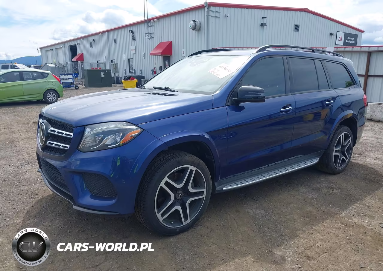 2017 Mercedes-Benz Gls 550 4Matic VIN:4JGDF7DE9HA987973 - 2