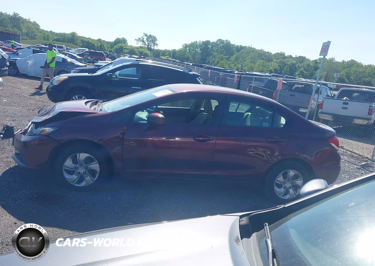 2015 Honda Civic Lx VIN:19XFB2F5XFE268010 - 14