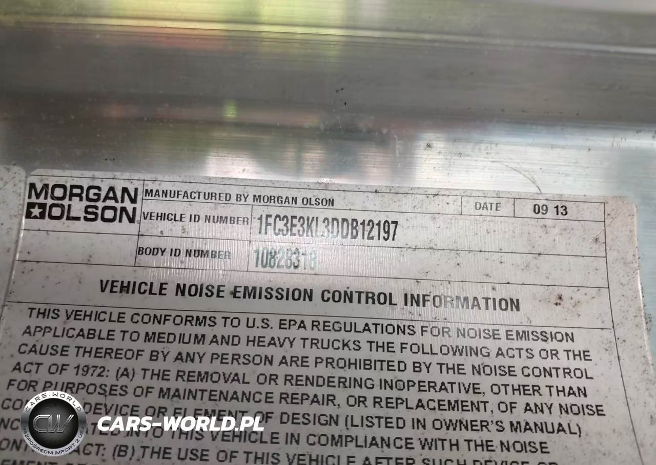 2013 Ford E-350 Stripped VIN:1FC3E3KL3DDB12197 - 9