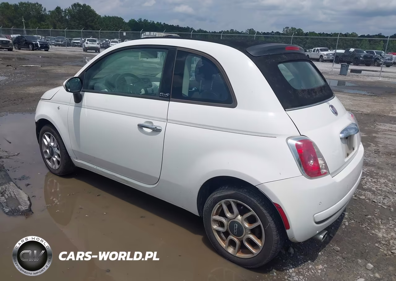 2013 Fiat 500C Pop VIN:3C3CFFDR3DT598282 - 3