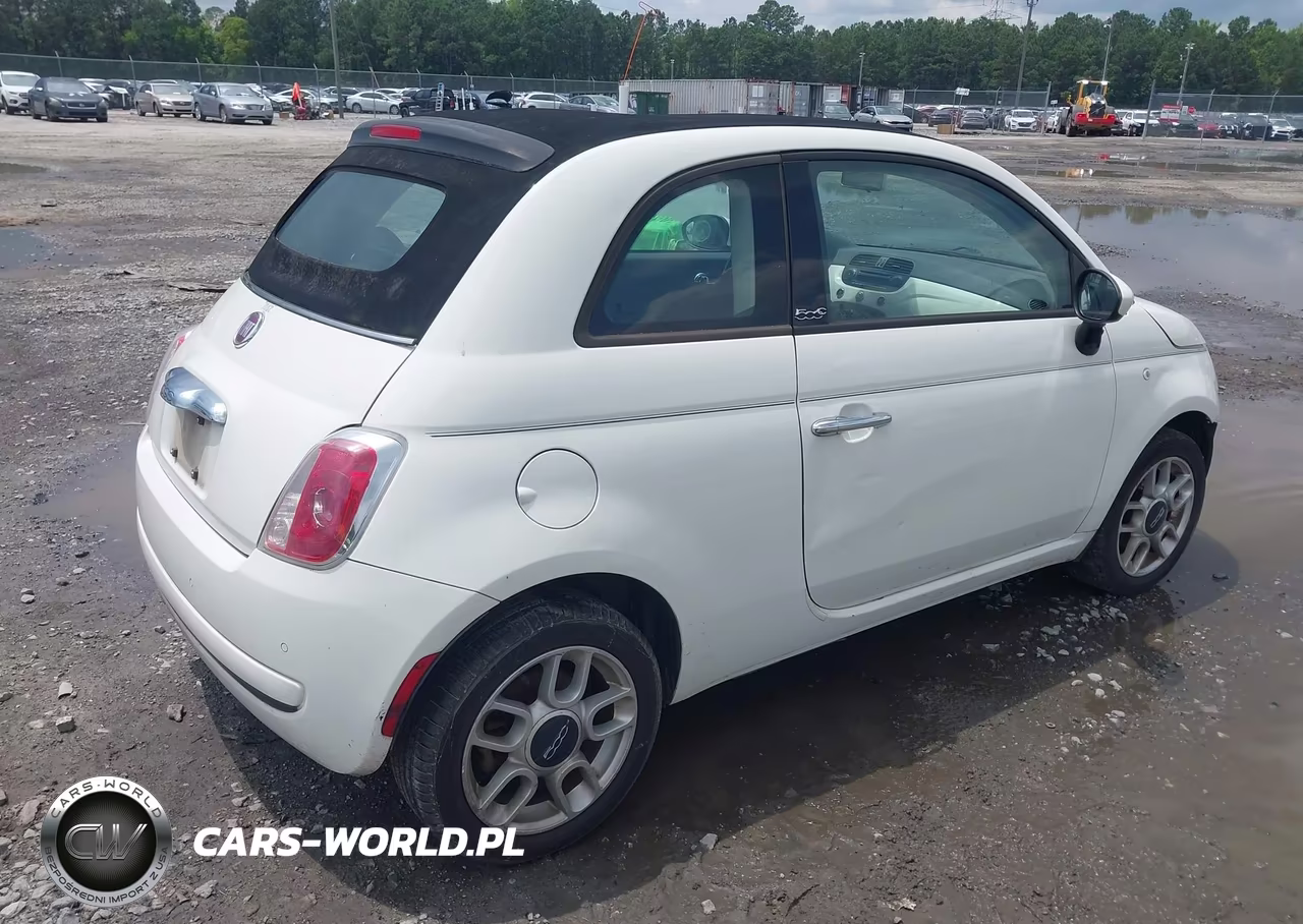2013 Fiat 500C Pop VIN:3C3CFFDR3DT598282 - 4