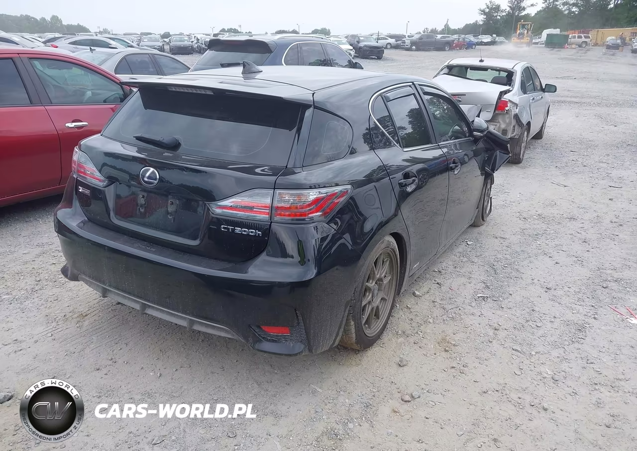 2015 Lexus Ct 200H VIN:JTHKD5BH8F2229096 - 4