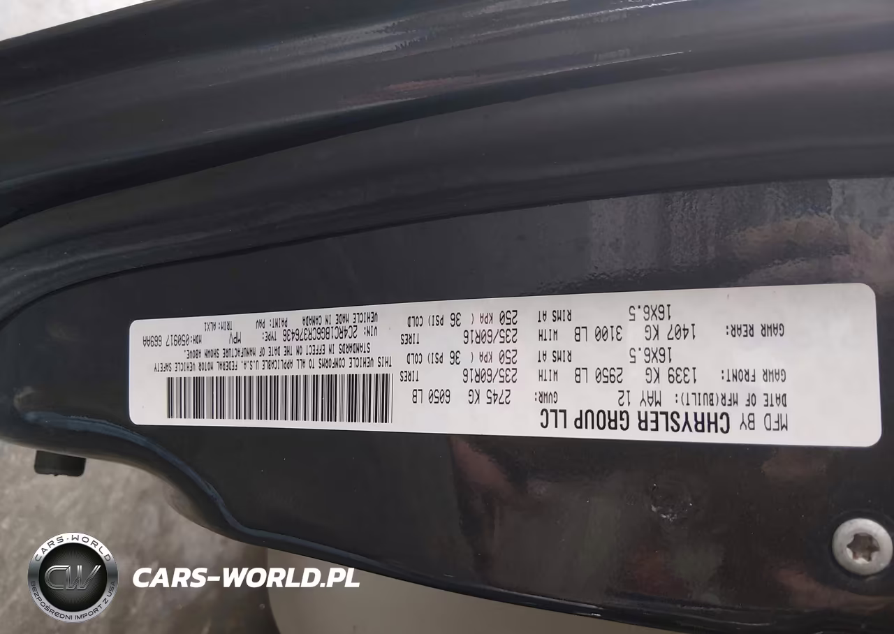 2012 Chrysler Town & Country Touring VIN:2C4RC1BG6CR376436 - 9