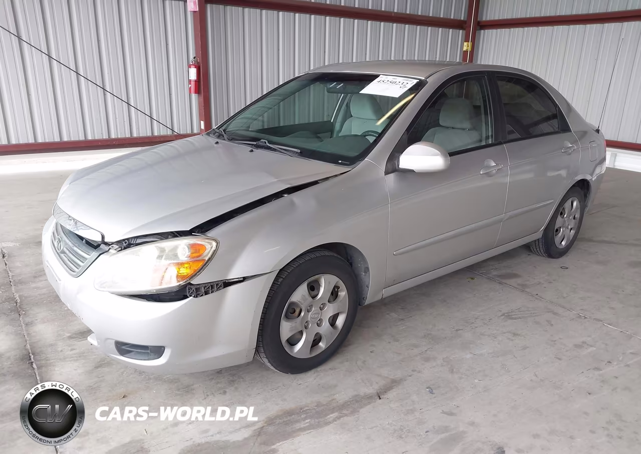 2008 Kia Spectra Ex VIN:KNAFE122485493192 - 2