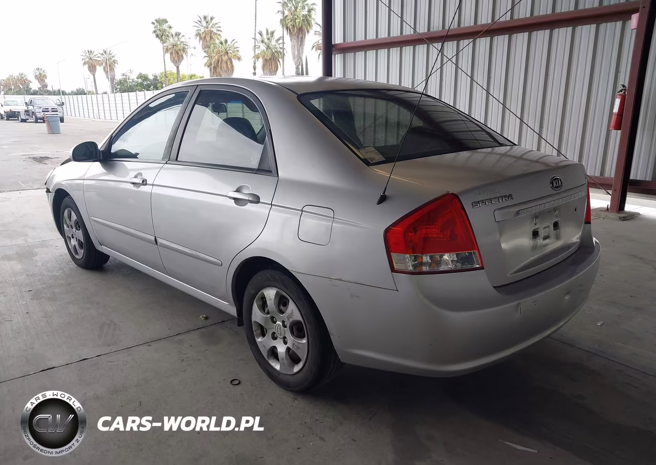 2008 Kia Spectra Ex VIN:KNAFE122485493192 - 3