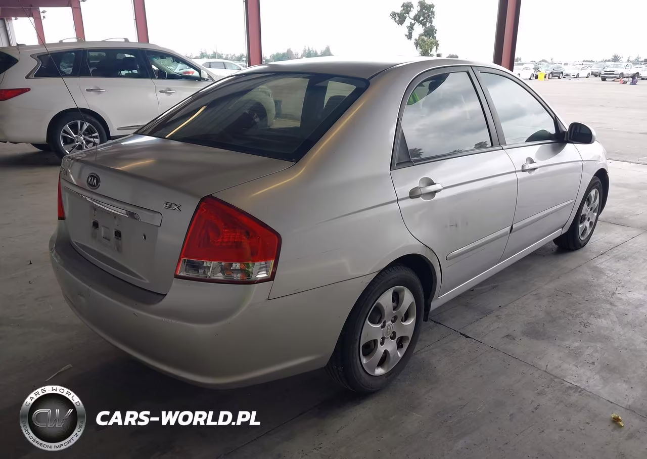 2008 Kia Spectra Ex VIN:KNAFE122485493192 - 4