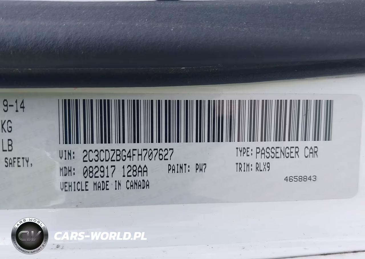 2015 Dodge Challenger Sxt Plus VIN:2C3CDZBG4FH707627 - 9