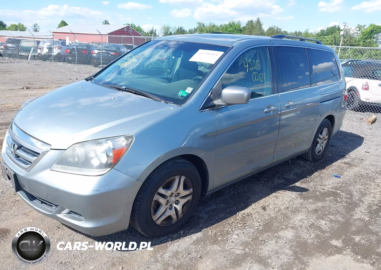 2005 Honda Odyssey Ex-L VIN:5FNRL387X5B120298 - 2