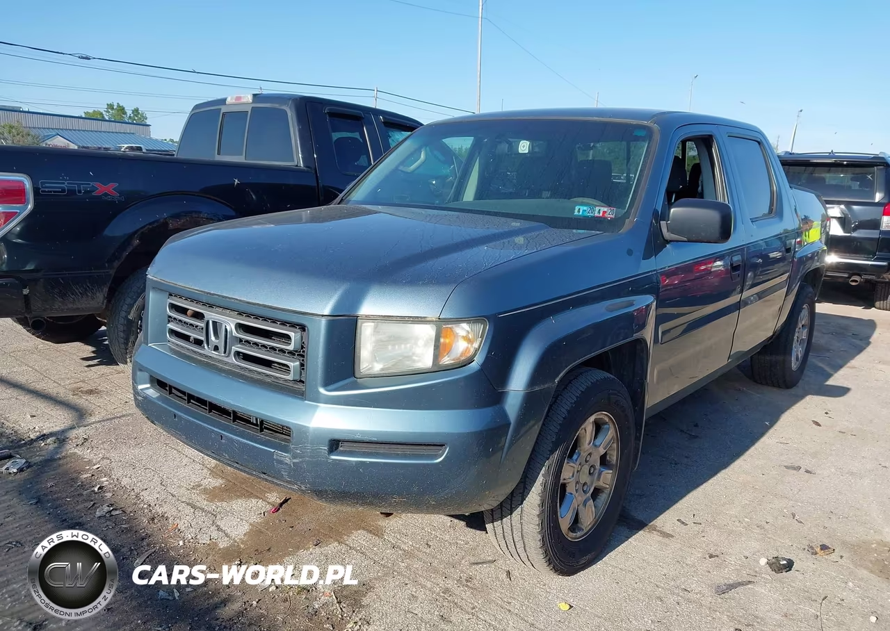 2007 Honda Ridgeline Rt VIN:2HJYK16237H541945 - 2