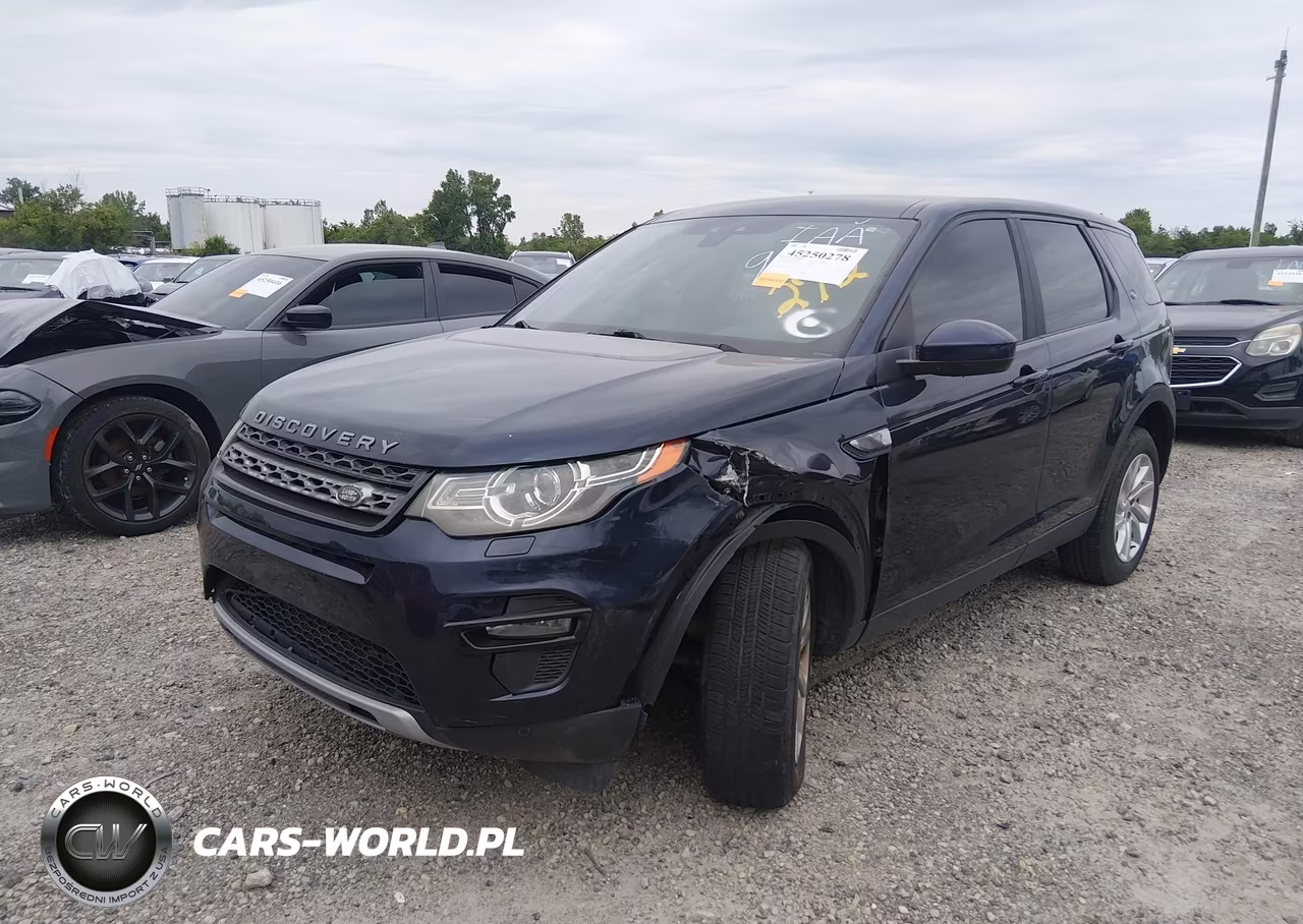 2016 Land Rover Discovery Sport Hse VIN:SALCR2BG1GH550739 - 2