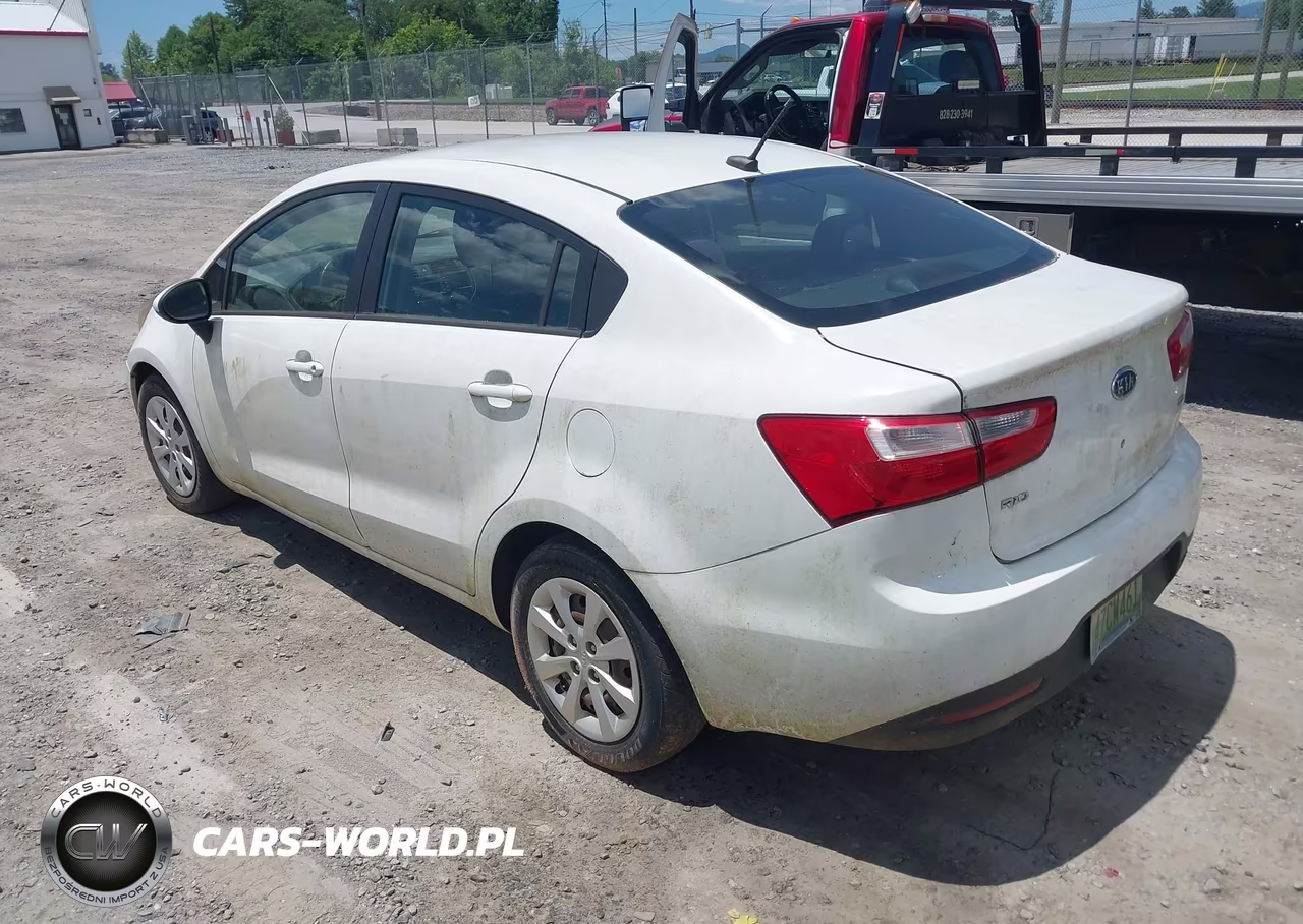 2012 Kia Rio Lx VIN:KNADM4A3XC6055933 - 3