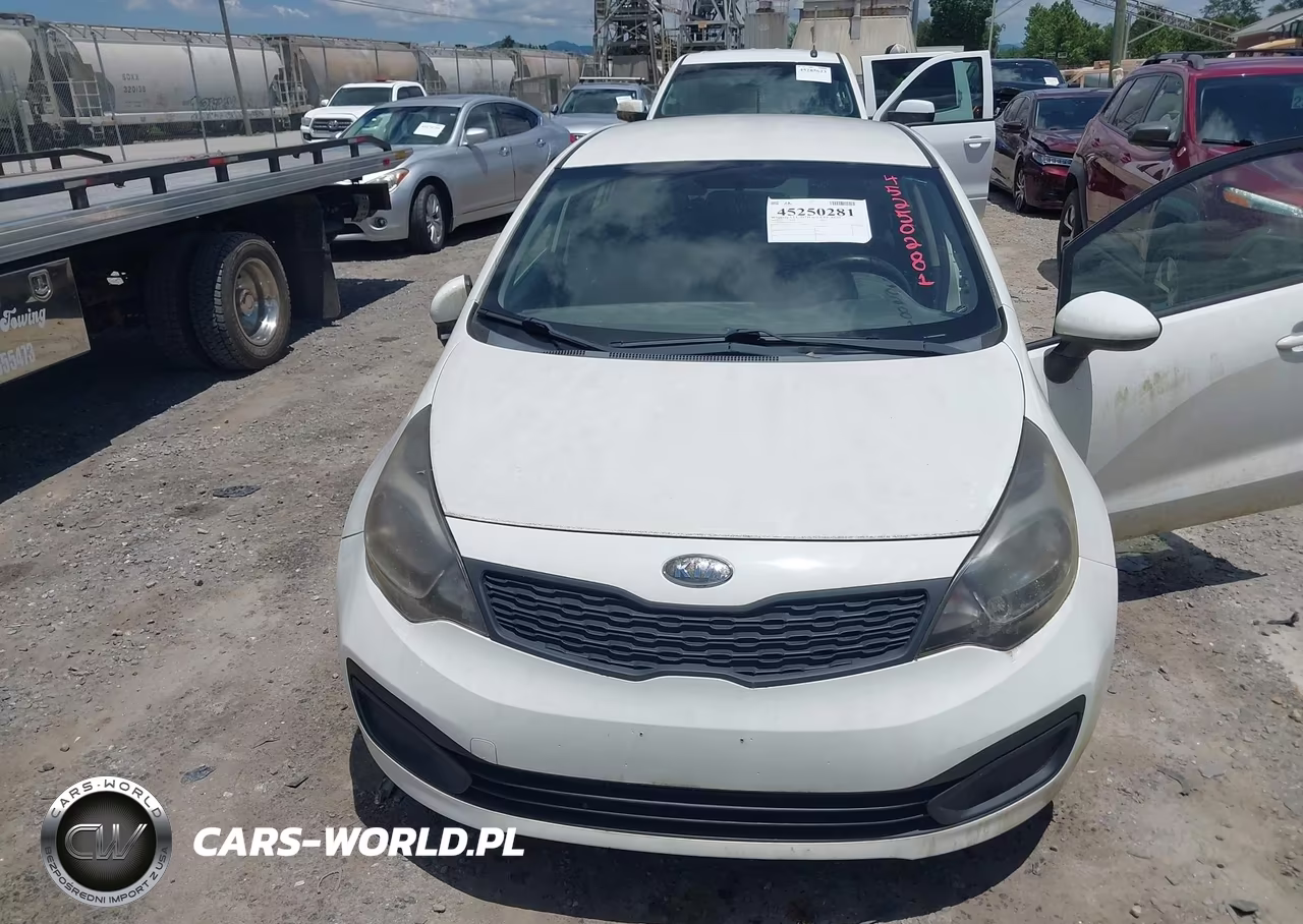 2012 Kia Rio Lx VIN:KNADM4A3XC6055933 - 6
