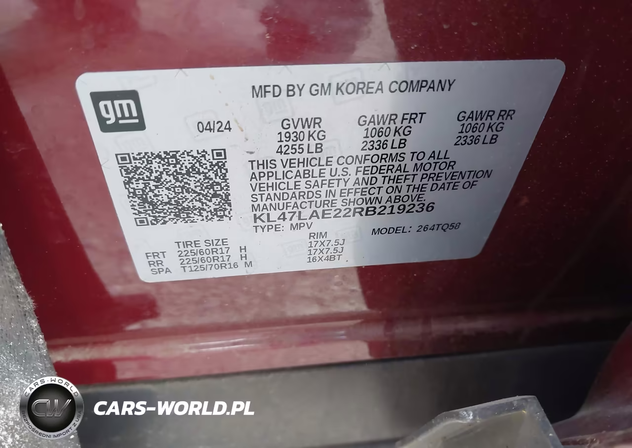 2024 Buick Envista Preferred Fwd VIN:KL47LAE22RB219236 - 9
