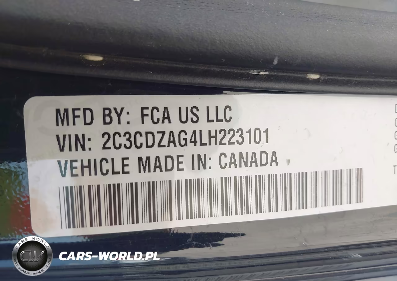 2020 Dodge Challenger Sxt VIN:2C3CDZAG4LH223101 - 9