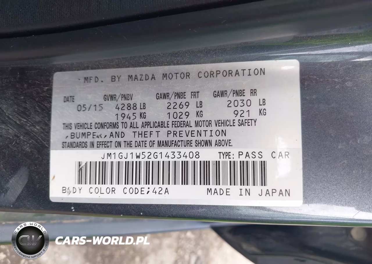 2016 Mazda Mazda6 I Grand Touring VIN:JM1GJ1W52G1433408 - 9