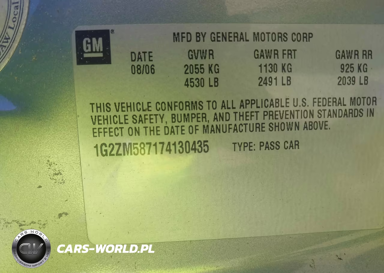 2007 Pontiac G6 Gtp VIN:1G2ZM587174130435 - 9