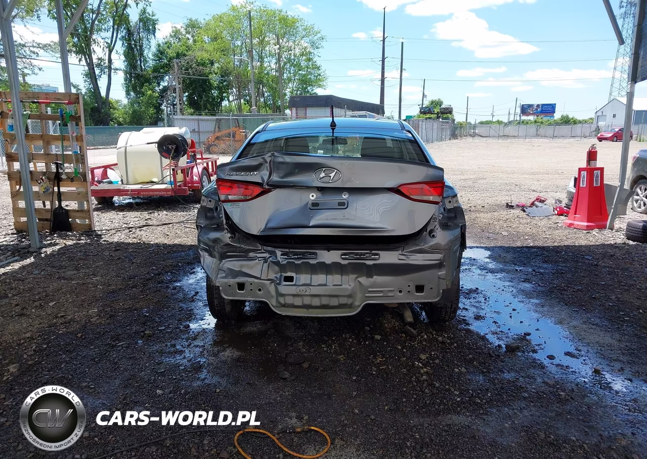 2019 Hyundai Accent Se VIN:3KPC24A36KE078347 - 17
