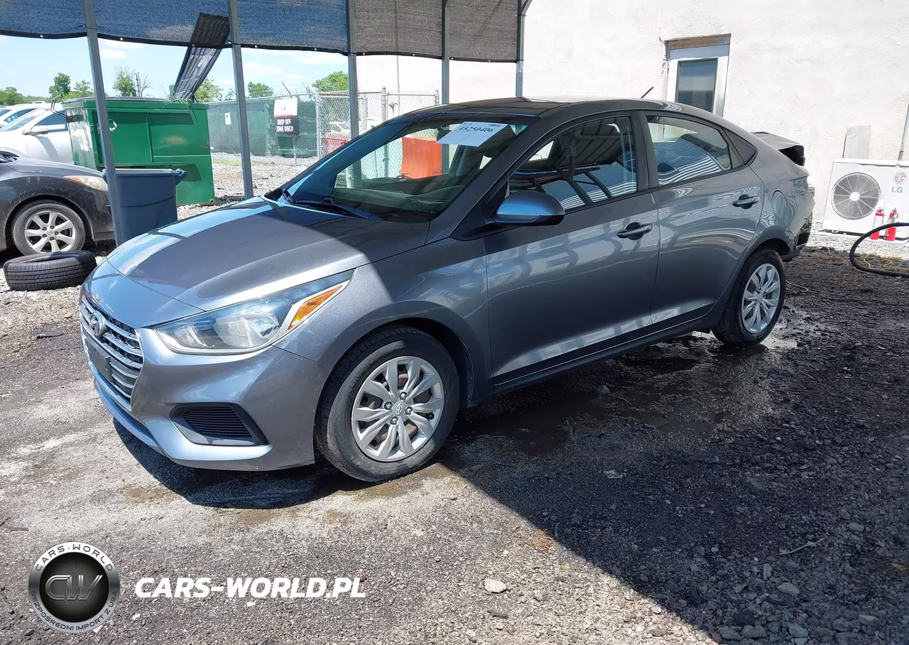 2019 Hyundai Accent Se VIN:3KPC24A36KE078347 - 2