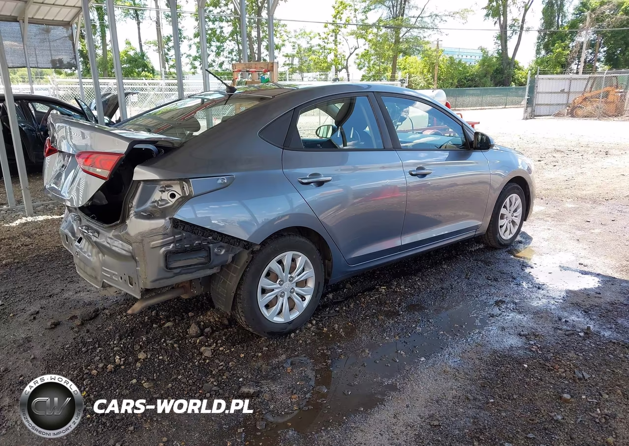 2019 Hyundai Accent Se VIN:3KPC24A36KE078347 - 4