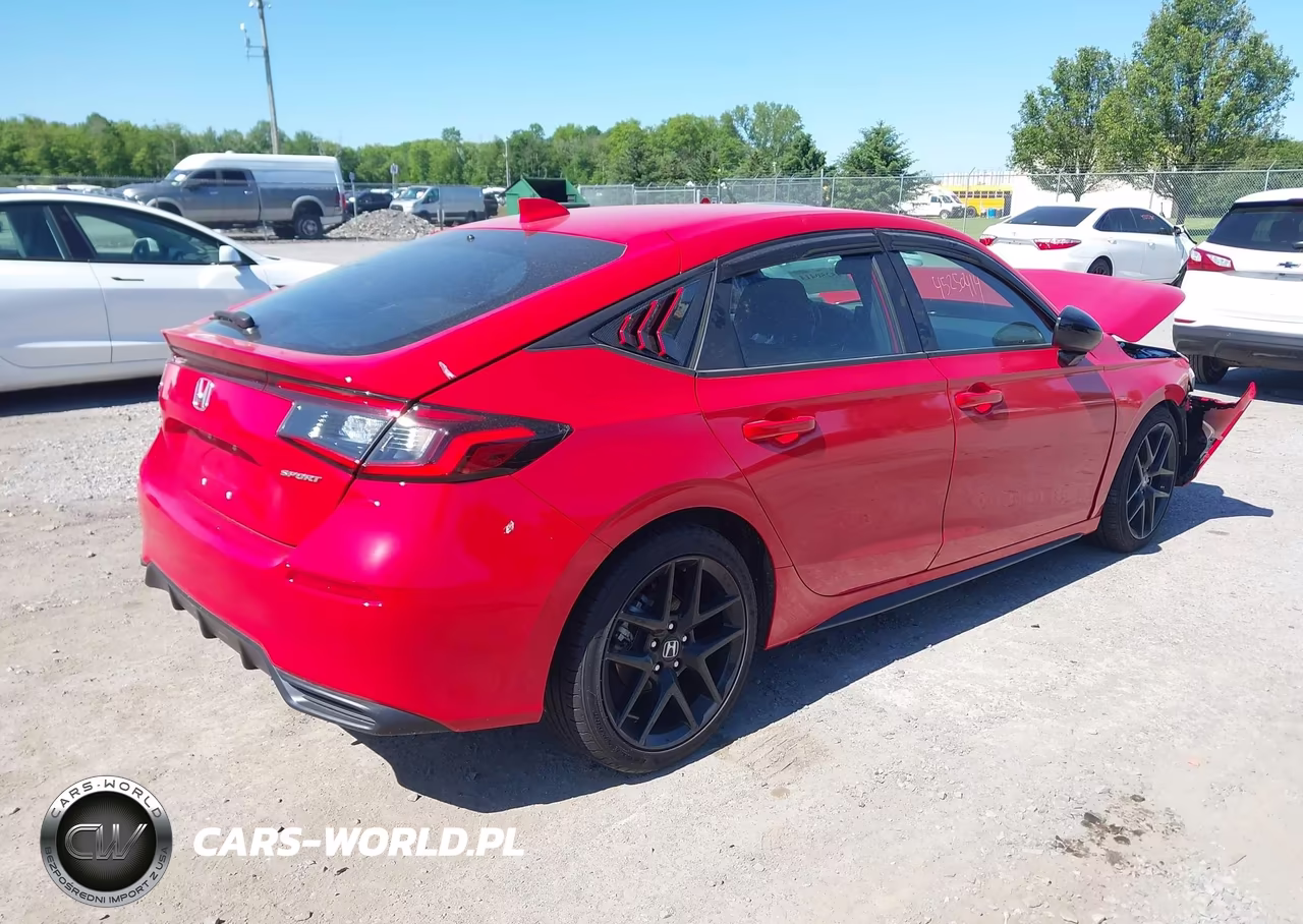 2025 Honda Civic Sedan Sport VIN:19XFL2H88SE002189 - 4