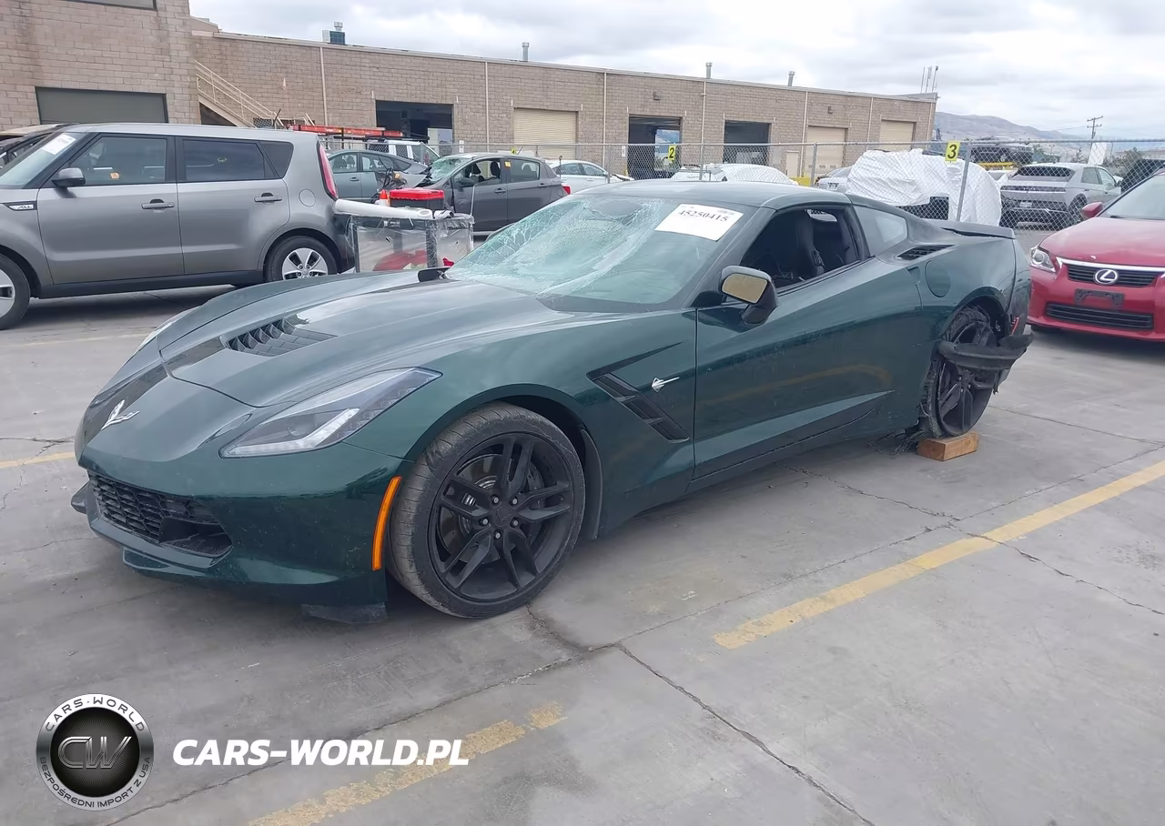 2014 Chevrolet Corvette Stingray Z51 VIN:1G1YL2D72E5129860 - 2