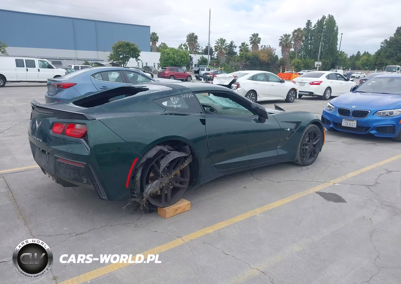 2014 Chevrolet Corvette Stingray Z51 VIN:1G1YL2D72E5129860 - 4