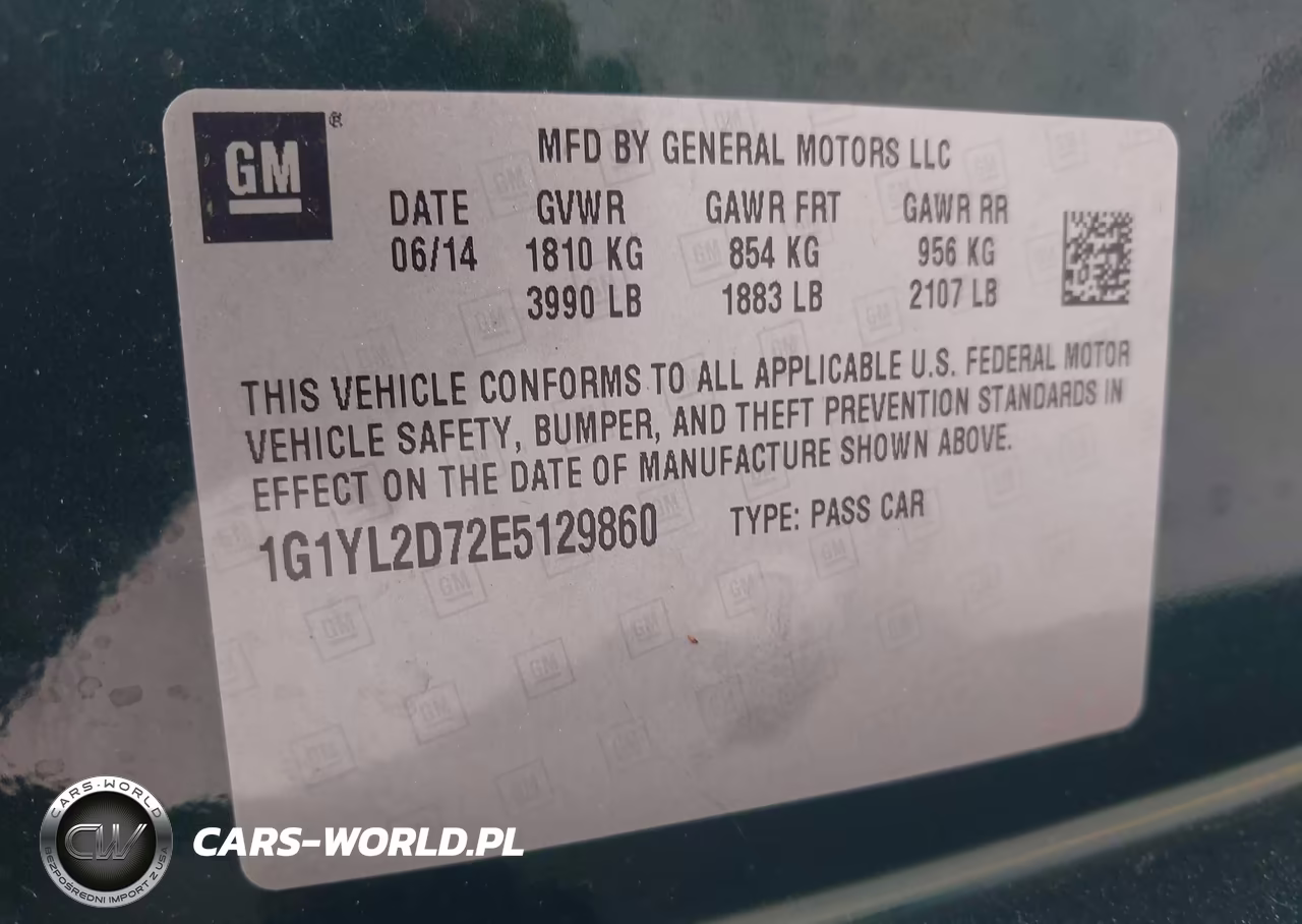2014 Chevrolet Corvette Stingray Z51 VIN:1G1YL2D72E5129860 - 9
