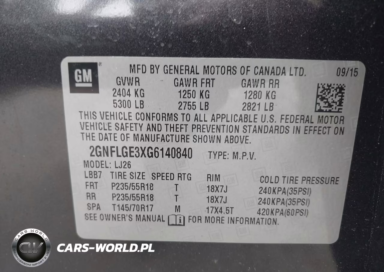 2016 Chevrolet Equinox Ltz VIN:2GNFLGE3XG6140840 - 9