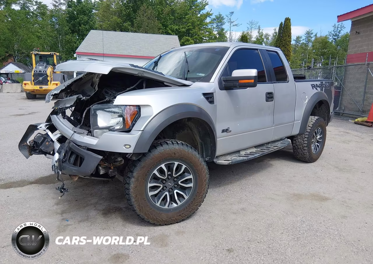 2012 Ford F-150 Svt Raptor VIN:1FTEX1R6XCFC66139 - 2