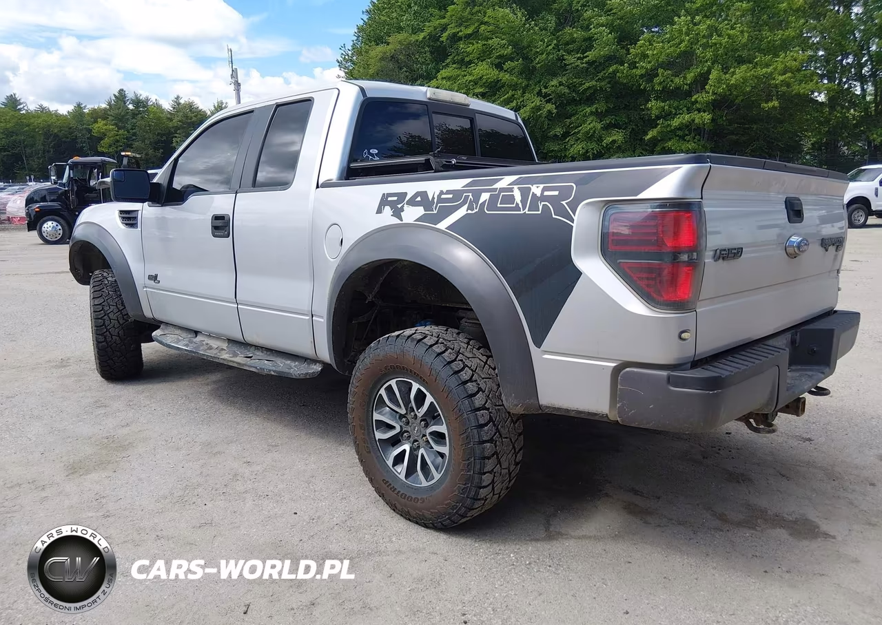 2012 Ford F-150 Svt Raptor VIN:1FTEX1R6XCFC66139 - 3